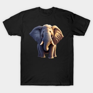 Super Cute Adorable, Baby Elephant T-Shirt